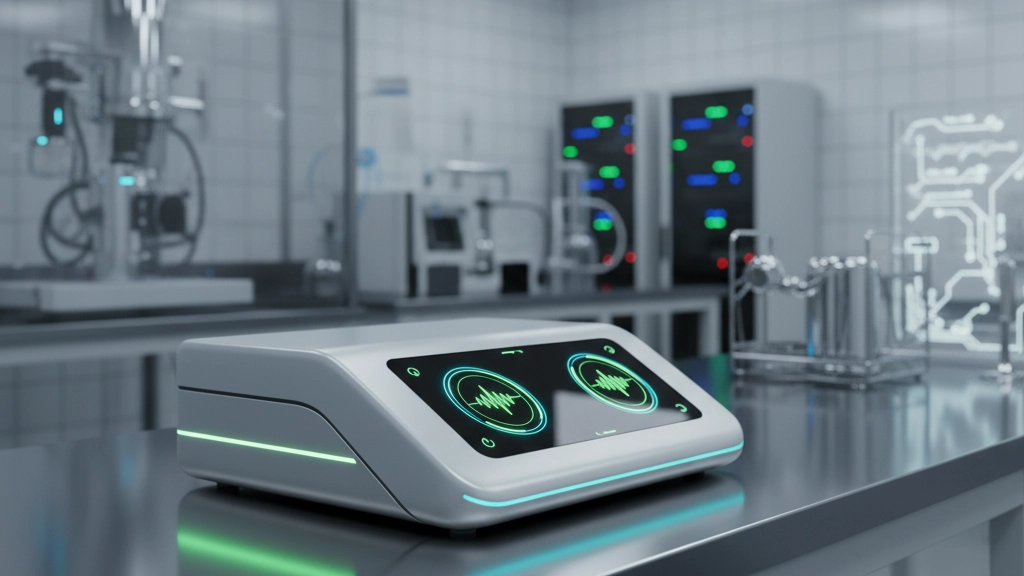 دستگاه پیشرفته تشخیص پزشکی با تکنولوژی بالا در یک کلینیک مدرن - بارسین طب