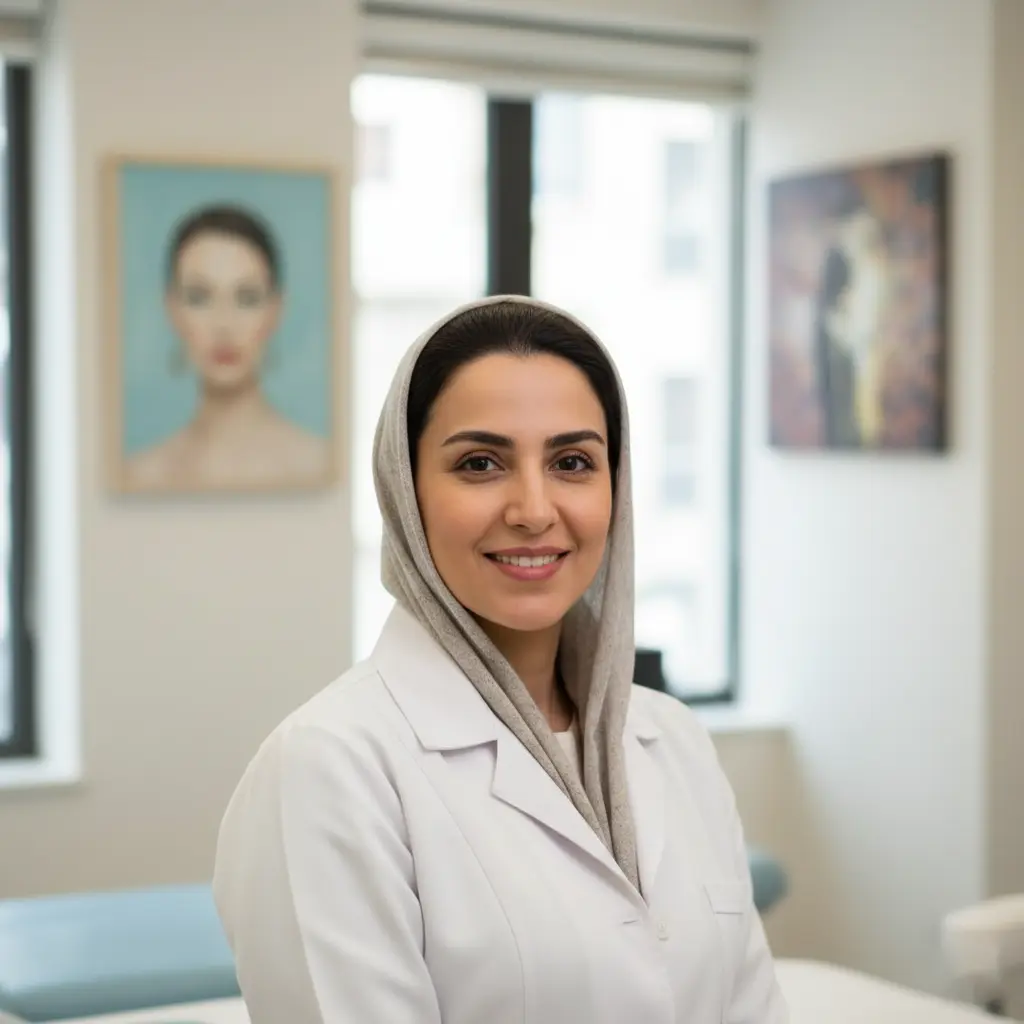 دکتر امینی، متخصص پوست و زیبایی، از مشتریان بارسین طب