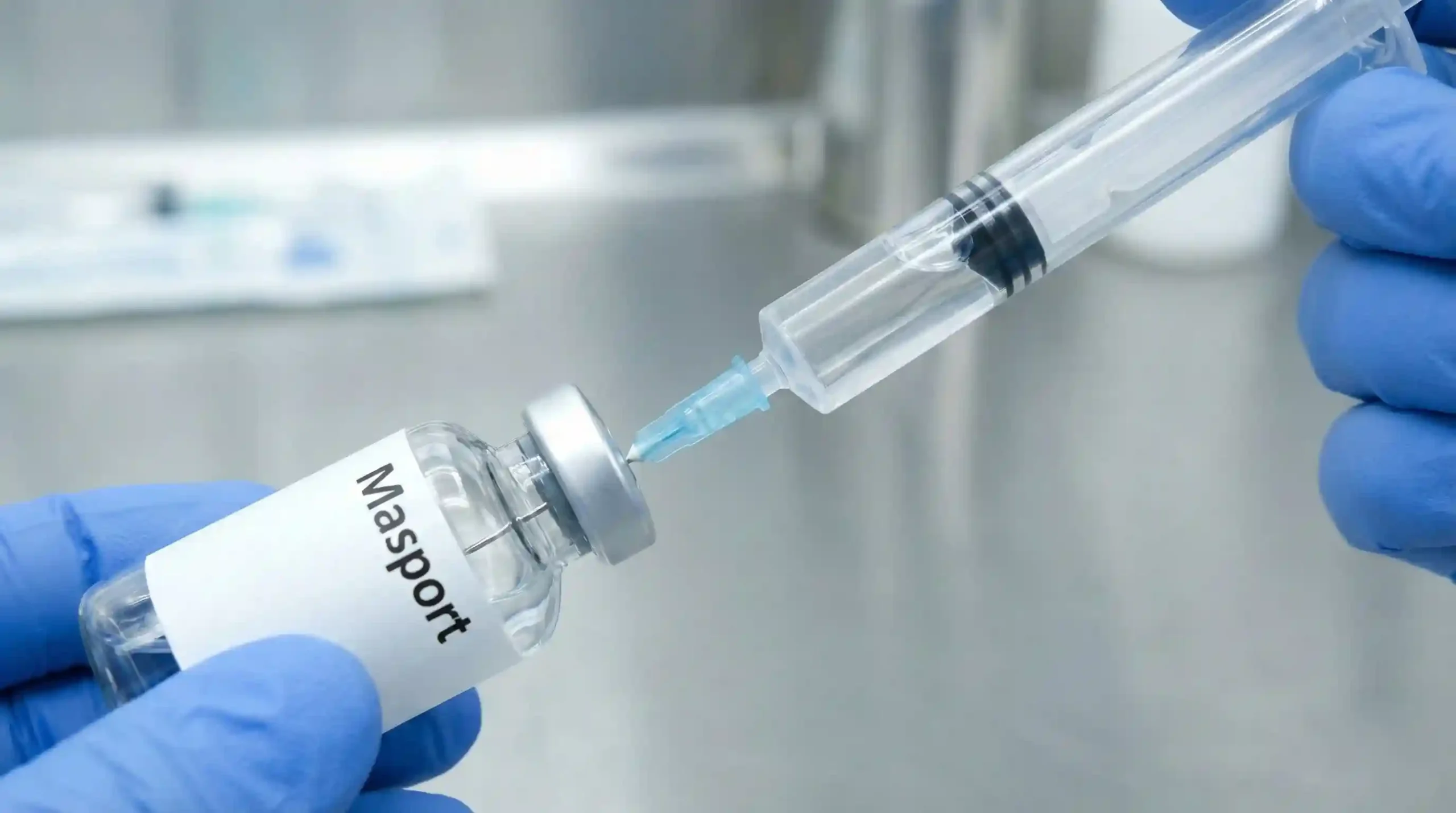 تست خلاء ویال بوتاکس مصپورت اصل؛ کشیده شدن خودکار پیستون سرنگ به داخل ویال هنگام رقیقسازی